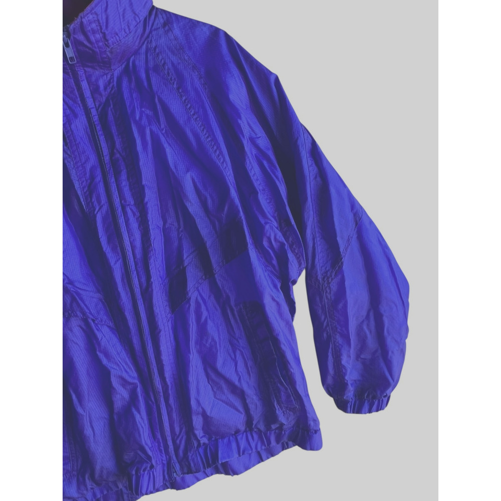 Pacific Trail Women's Windbreaker Jacket Full Zip 100% Nylon Purple Size Large - Picture 7 of 10
